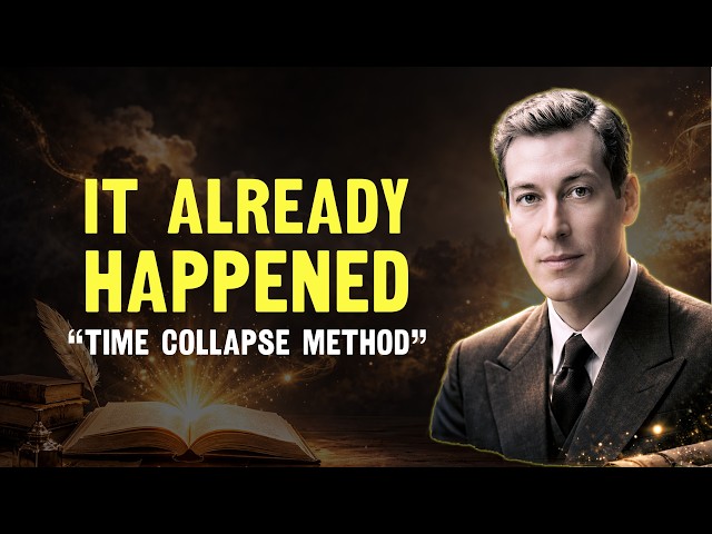 Assume It Happened Yesterday — The Time Collapse Manifestation Method | Neville Goddard