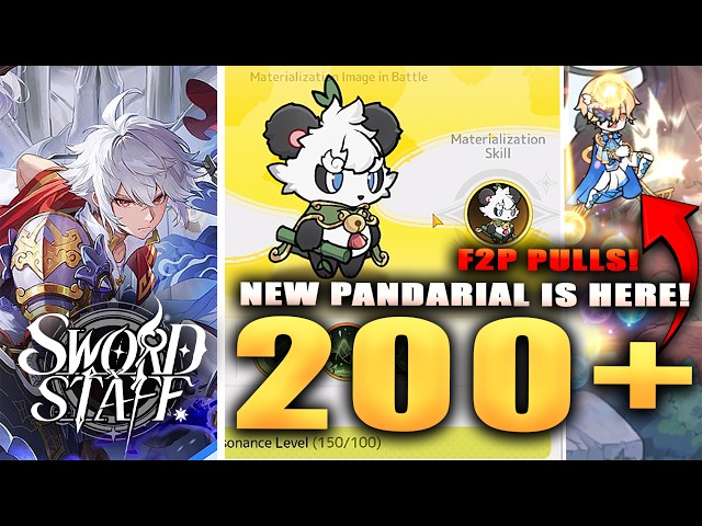 *NEW* MYTHIC PET PANDARIAL F2P SUMMON & HE IS BROKEN! (Sword x Staff)