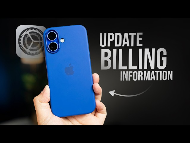 How to Update Billing Information on iPhone (tutorial)