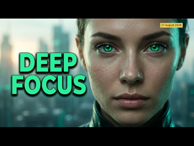 Deep Focus Melodic Techno 2026 | Morning Productivity Mix | Emerald Flow | 17 August 2026
