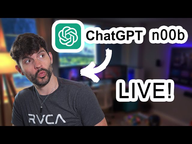 Using ChatGPT To Code A Windows App (With Little Coding Experience) LIVE!