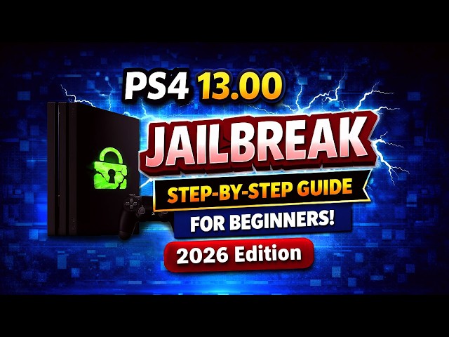 PS4 13.00 & Under Jailbreak Tutorial (Step-by-Step Guide for Beginners)