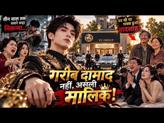 तीन साल ससुराल में नौकर बना रहा, सास के पैर धोए—जन्मदिन पर पता चला, मैं अरबों का असली वारिस हूँ!