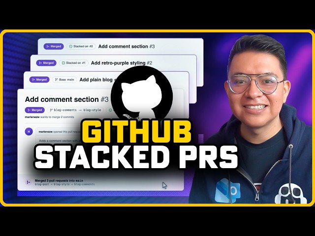 GitHub Stacked PRs: The NEW WAY to create Pull Requests