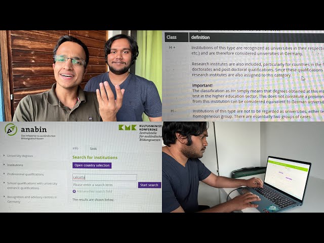 Degree Recognition in Germany🇩🇪: How to use Anabin Database Stepbystep | Apply for German University
