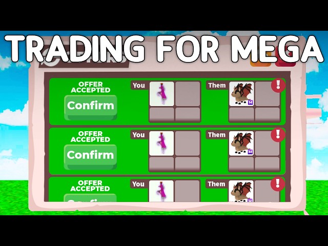 CRAZY MEGA Trades In Adopt Me Trade Hub