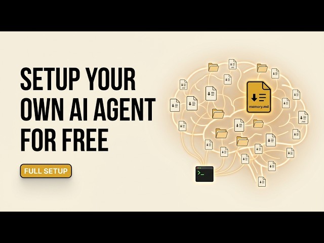 Set Up Your Own AI Agent for FREE (Full 2026 Setup)
