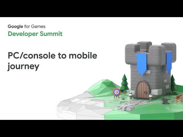 Developer journey from PC/console to mobile
