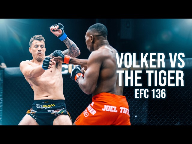 South Africa Faced Cameroon! Adei Volker vs Tiffo | EFC 136 FULL MMA FIGHT