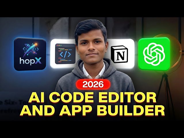 HopX AI Code Editor for Android - Build Apps Without Coding in 2026 | Complete Tutorial