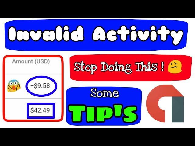 Invalid Activity In Admob !! Tips To Stop Invalid Activities