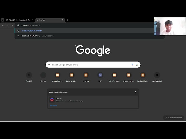 Aplikasi admin LTE + PHP + MySQL