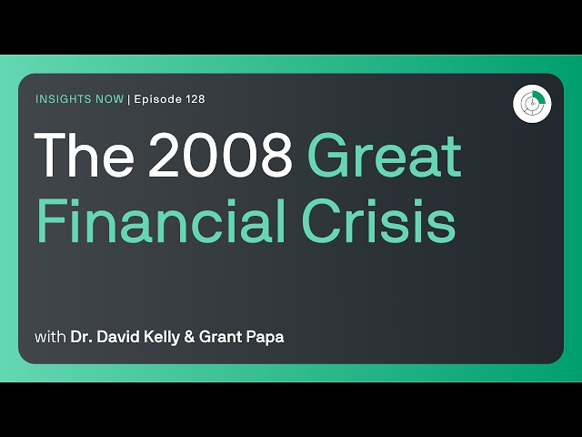 The 2008 Great Financial Crisis