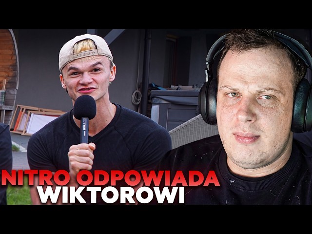 NITRO ODPOWIADA WIKTOROWI Z MIĘCZAKÓW | MIĘCZAKI S01E28