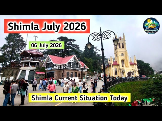 Shimla Mall Road latest video, Shimla current situation, Shimla tourist places latest video 