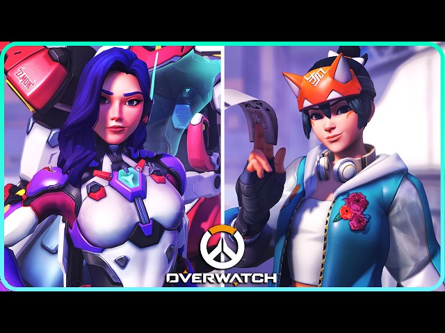 All D.Mon Unique Interactions & Hero Specific Eliminations Overwatch