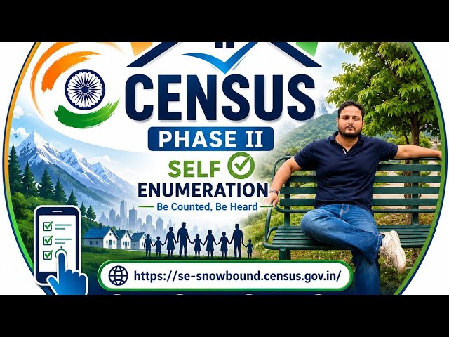 CENSUS PHASE II #POPULATION ENUMERATION #Self enumeration 