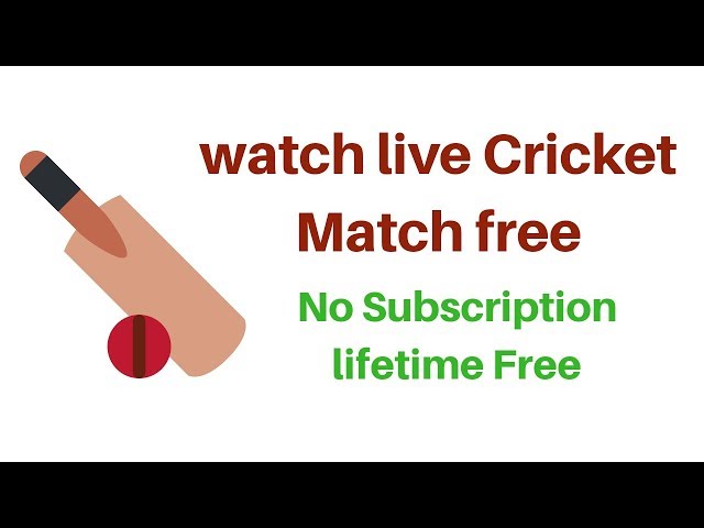 Watch LIVE CRICKET FREE in mobile | How to watch LIVE Cricket match 2019 | No subscription required.