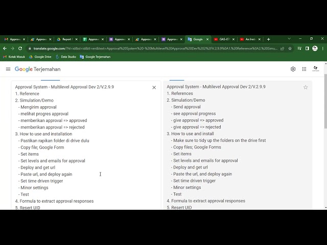 Apps Script | APPROVAL SYSTEM V2: MULTILEVEL Approval | Google Form | Google Sheets | Email (Member)
