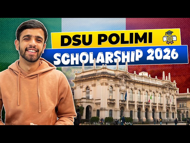 Convocatoria 2026: Todo sobre la beca regional DSU POLIMI para estudiar en Italia 2026-27