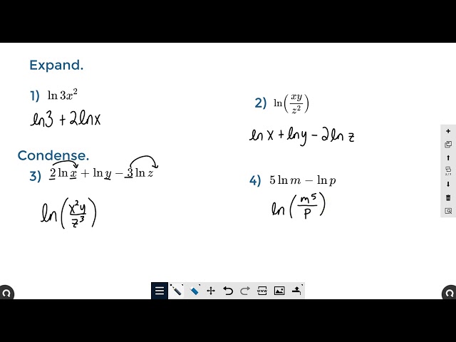 Solving Log and LN Equations