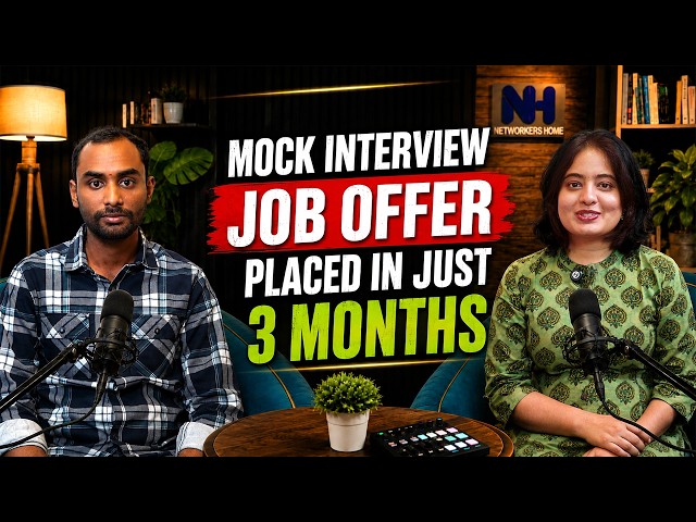 From Java Developer to Networking Professional | Placed in 3 Months! #ccna #success #networking