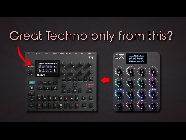 Elektron Digitone 2 & Oxi E16 // (Rollin) Techno LIVE JAM (Project available!)