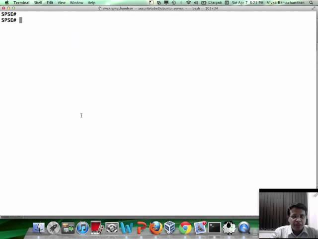 Sample: SecurityTube Python Scripting Expert Module 1 Video 1