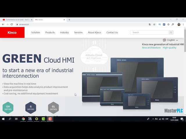 Communication of the Kinco HMI with the S7 1200 PLC 🤔💎
