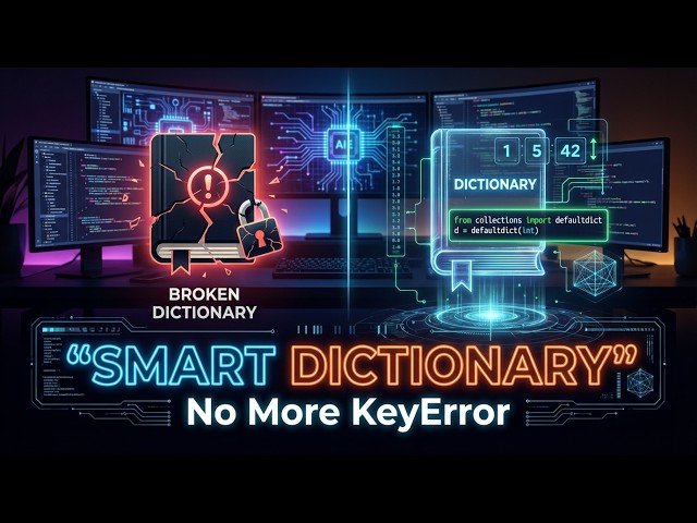 Python Dictionary Trick | This Python dictionary creates missing keys automatically