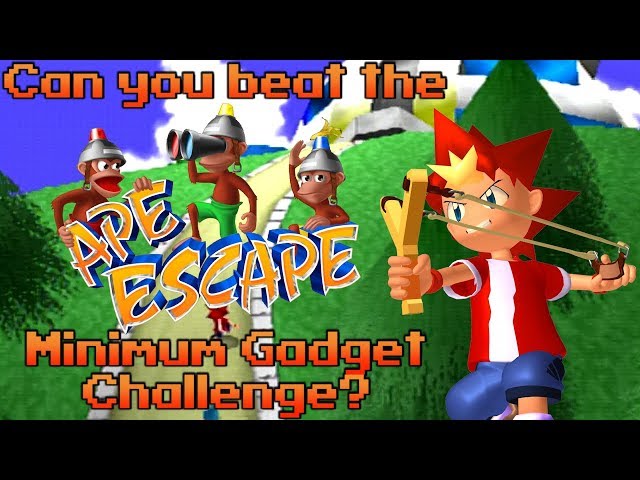 VG Myths - Can You Beat the Ape Escape Minimum Gadget Challenge?