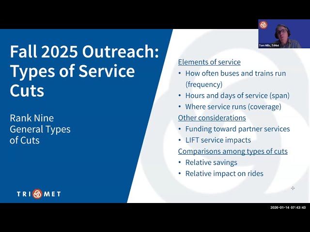 C4 Metro Subcommittee - January 14, 2026