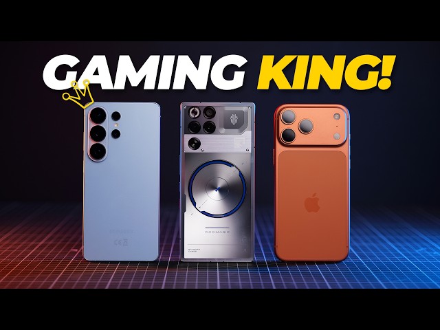 iPhone 17 Pro Max vs RedMagic 11S Pro vs S26 Ultra!
