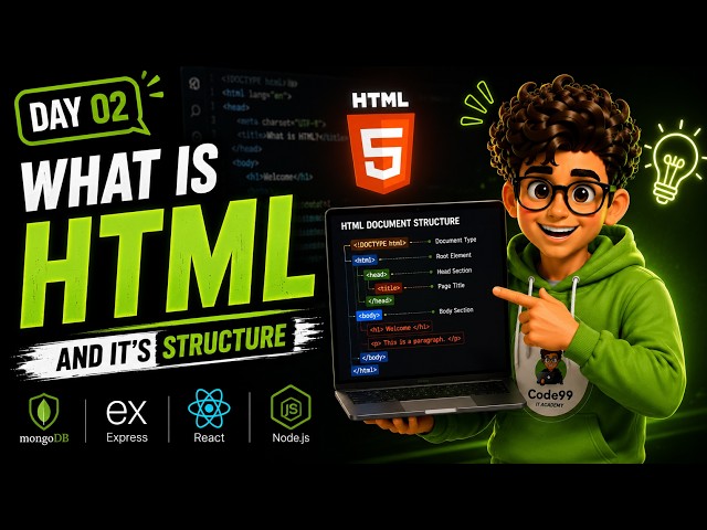 Web Development Full Course in Tamil Day 2 | HTML Fundamentals Every Beginner Must Know