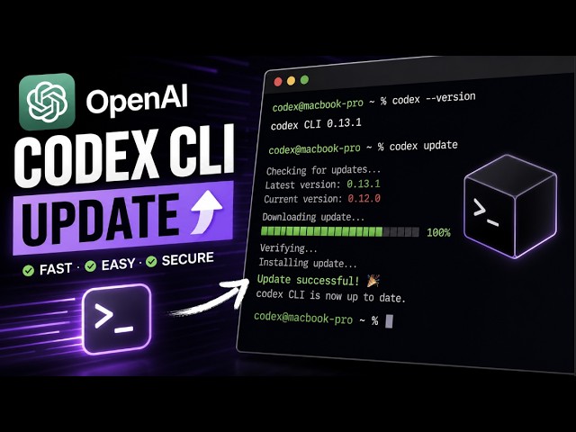 How To Update OpenAI Codex CLI to the Latest Version 2026: Fast, Easy, and Secure!