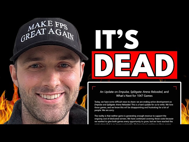 He Did Not "Make FPS Great Again".