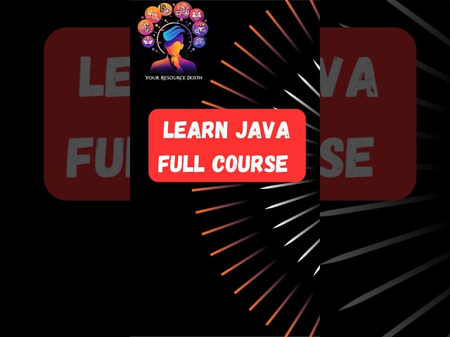 #Java Full Course #Java Course For Beginners