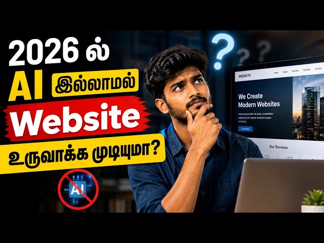 I Challenged Myself to Build a Website Without AI 🤯 | Can I Still Code Without AI?