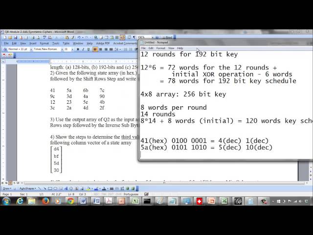 Advanced Encryption Standard (AES) Overview