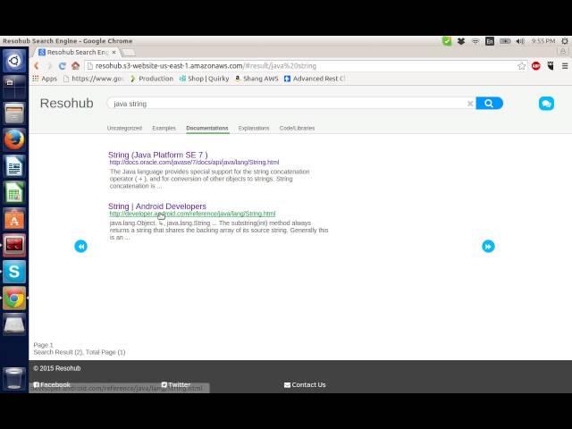 Resohub Prototype Demo