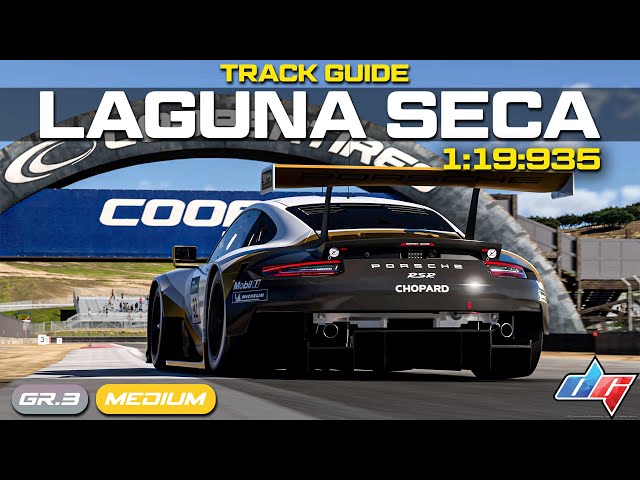 Gran Turismo 7 | LAGUNA SECA - Track Guide | Porsche 911 Gr.3