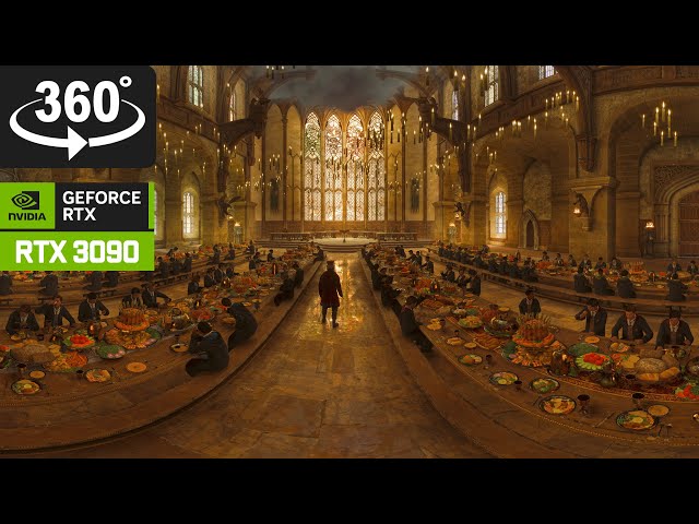 Hogwarts Legacy But In 360° VR 8K [RTX 3090 24GB]
