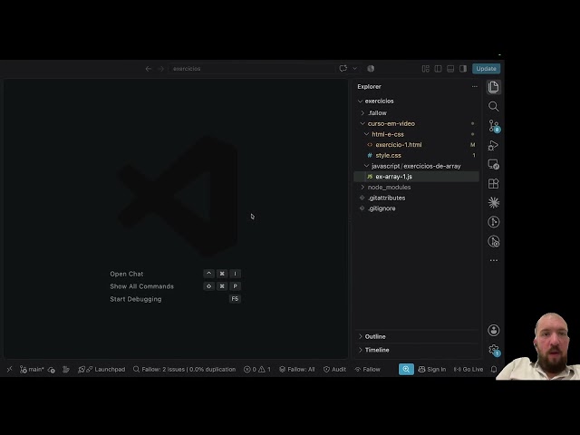 Apresentação curso JavaScript freecodecamp