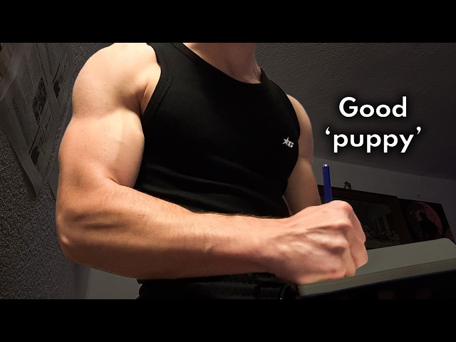ASMR | Daddy does homework with You