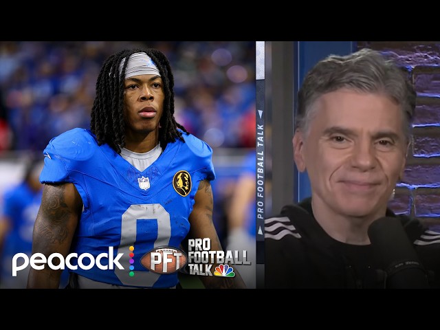 Lions make Jahmyr Gibbs highest-paid RB in history with extension | Pro Football Talk | NFL on NBC