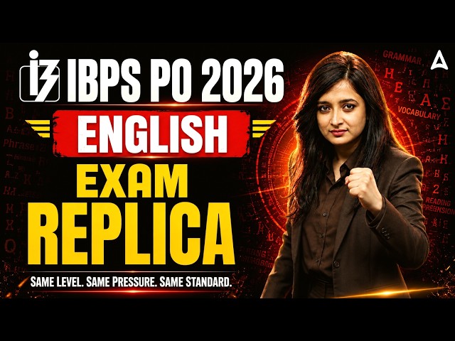 IBPS PO 2026 English Exam Replica | Kinjal Mam | Operation Vijay 2.0