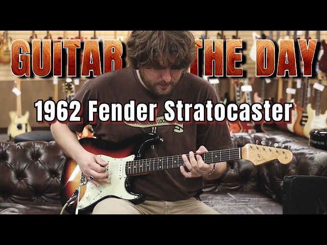 RARE 1962 Fender Stratocaster Sunburst | Guitar of the Day