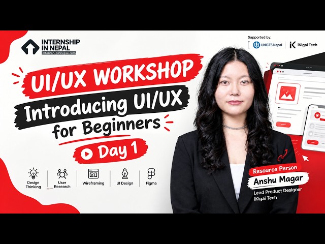 UI/UX Design Workshop — From Zero to Portfolio-Ready! Day 1