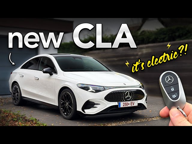 2025 Mercedes CLA 250+ POV drive and walkaround