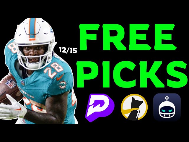 (HUGE VALUES💣) NFL MONDAY PRIZEPICKS BEST BETS TODAY | PLAYER PROPS December 15th #nflpicks